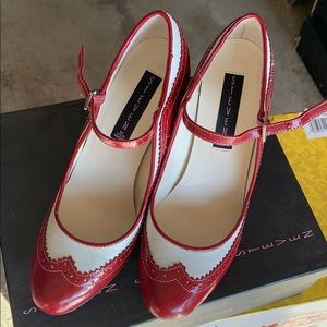 Steve Madden Wedge Mary Janes - size 8